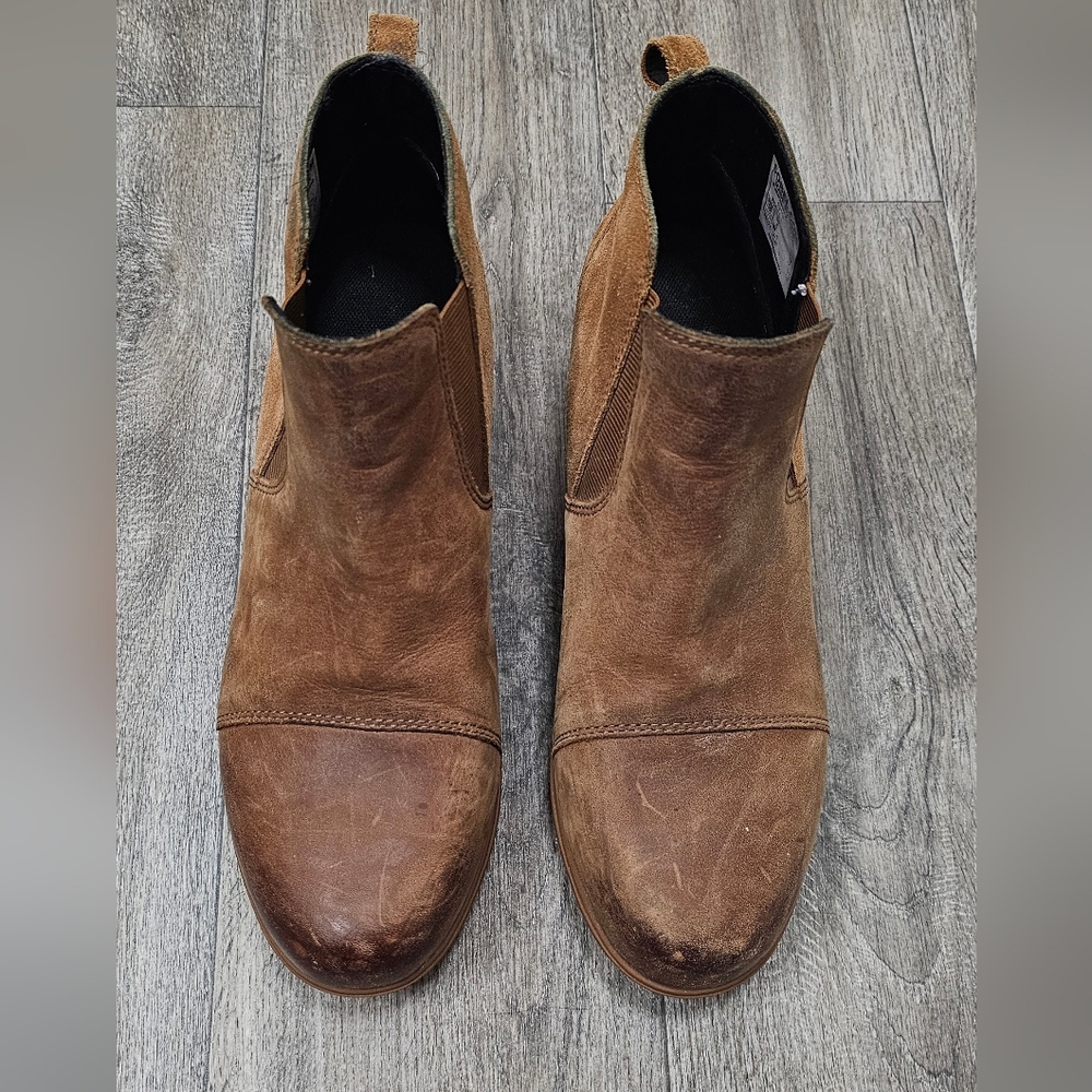 Sorel Wedge Ankle Booties-Size 10 - Picture 4 of 9
